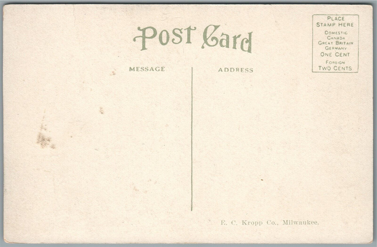WEISEL PA E.H. TRAUCH GENERAL STORE ANTIQUE POSTCARD