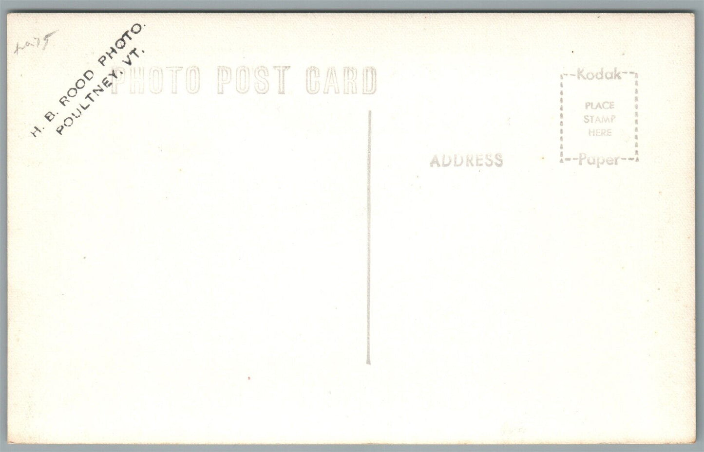 SALEM MA CHRISTIAN SCIENCE CHURCH VINTAGE REAL PHOTO POSTCARD RPPC