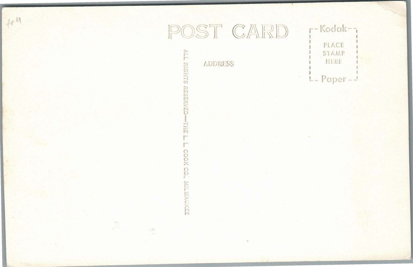 WINTERSET IA MAPLE LEAF MOTEL VINTAGE REAL PHOTO POSTCARD RPPC