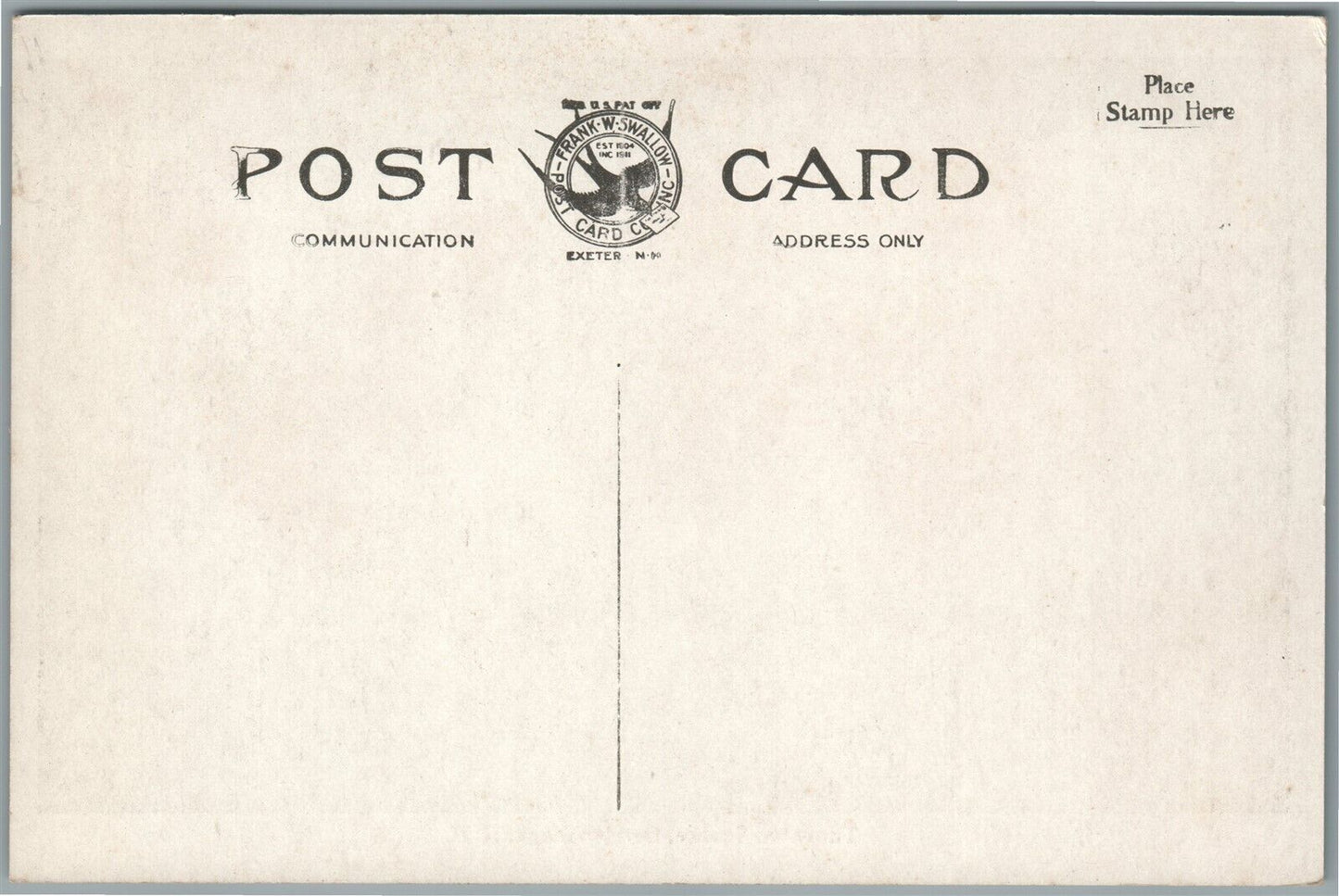 DERRY VILLAGE NH THORNTON SQUARE ANTIQUE POSTCARD