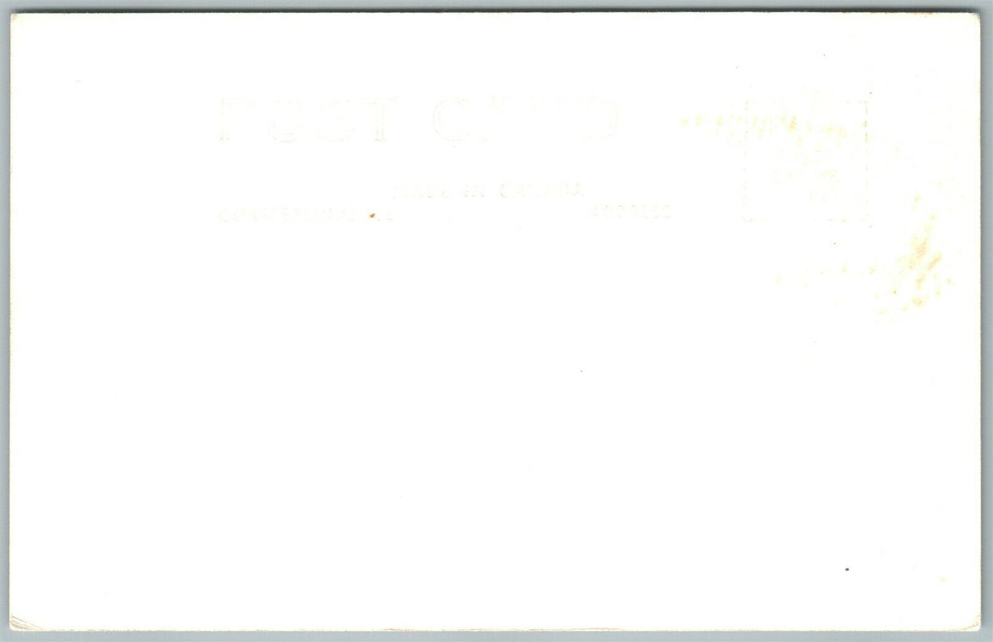 SAULT STE. MARIE ONT CANADA EXAGGERATED FISHING VINTAGE REAL PHOTO POSTCARD RPPC