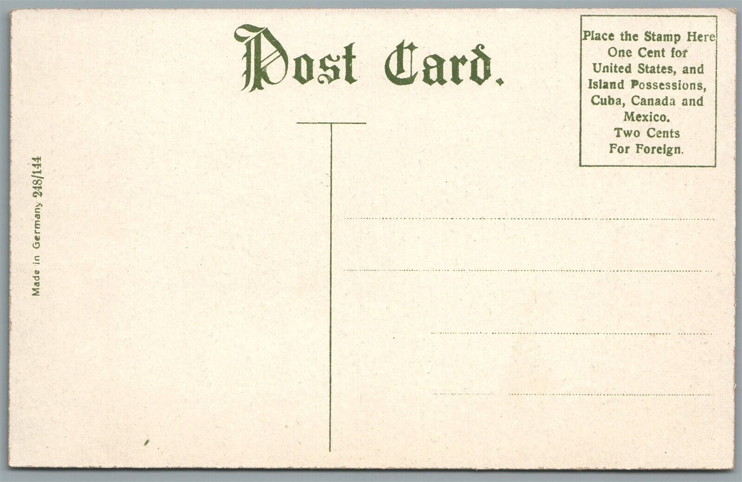 YORK PA FIRE STATION LAUREL No.1 & REX H & L Co. ANTIQUE POSTCARD