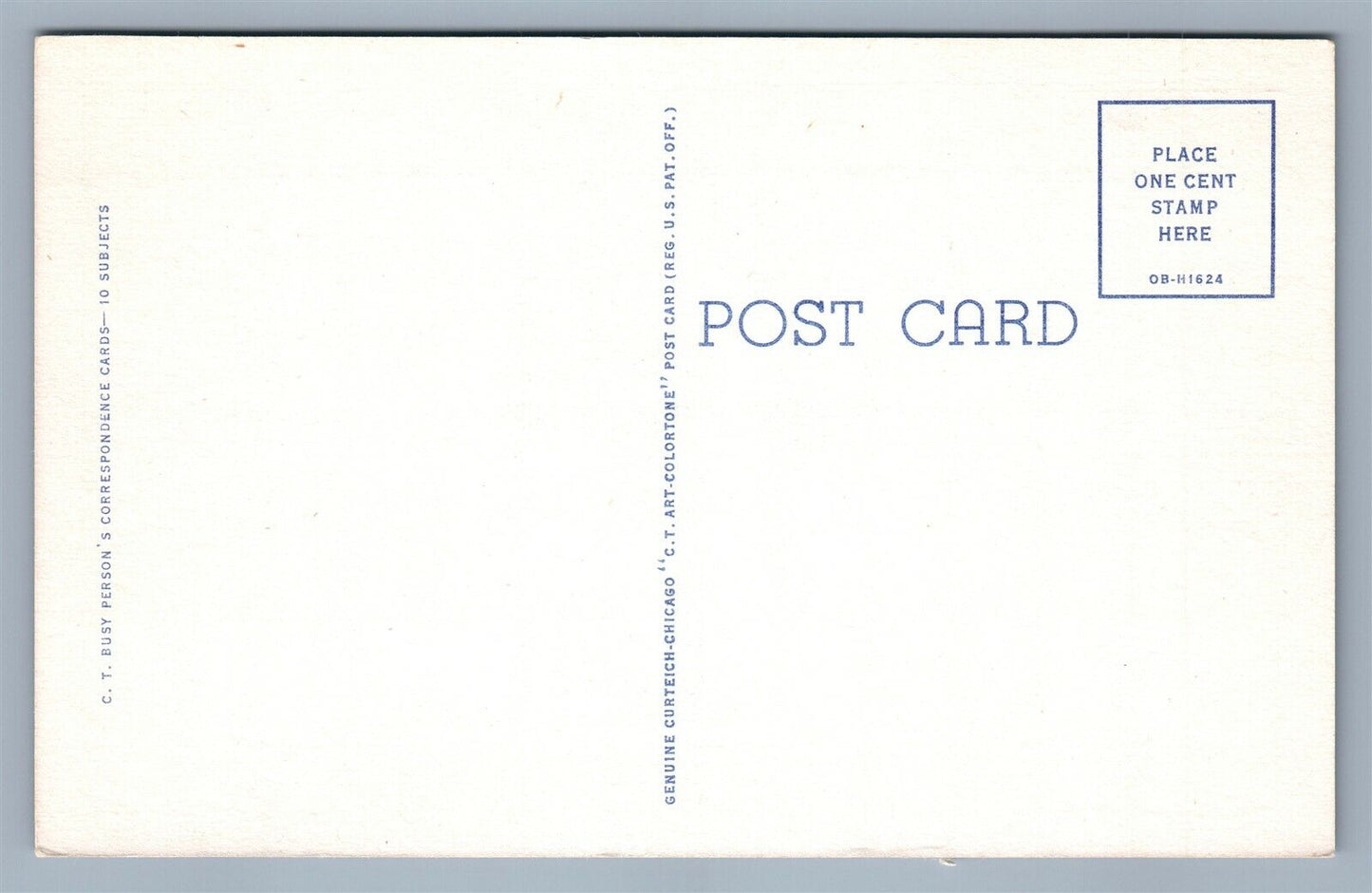 SWAN LAKE NY GREETINGS VINTAGE POSTCARD