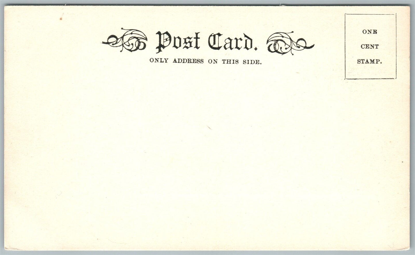 MONTROSE PA MAPLE STREET UNDIVIDED ANTIQUE POSTCARD