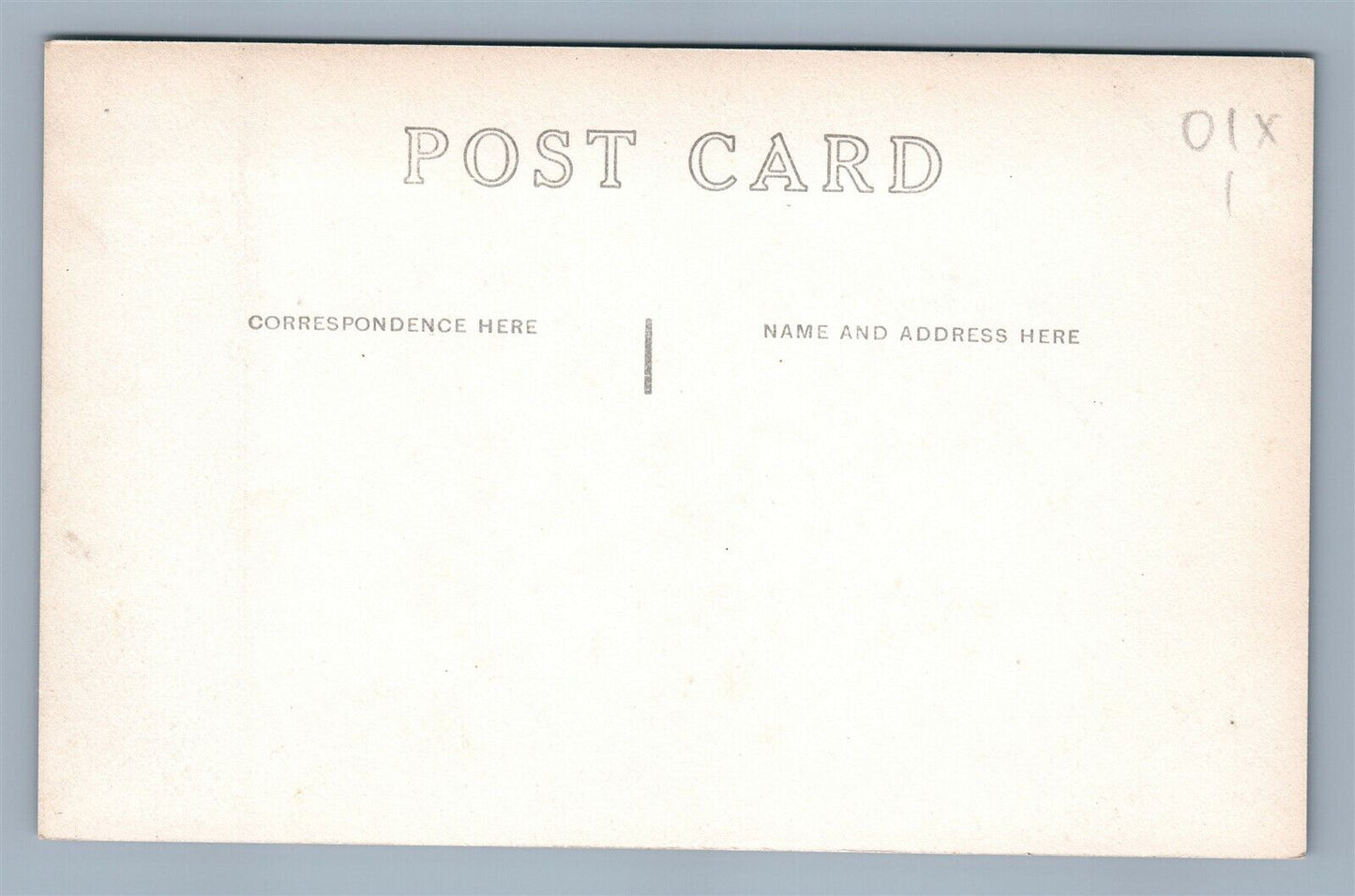 PRINCETON IL CITY HALL ANTIQUE REAL PHOTO POSTCARD RPPC w/ US FLAG