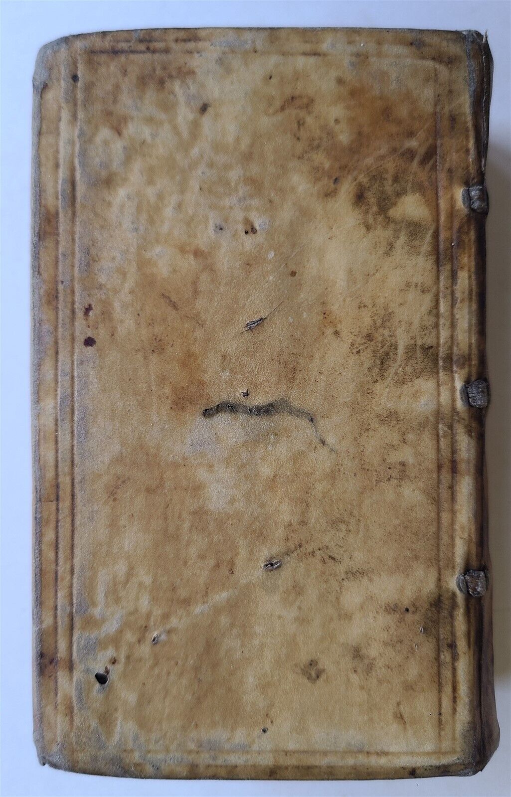 1613 IN GEORGII BUCHANANI PARAPHRASIN PSALMORUM antique VELLUM BOUND