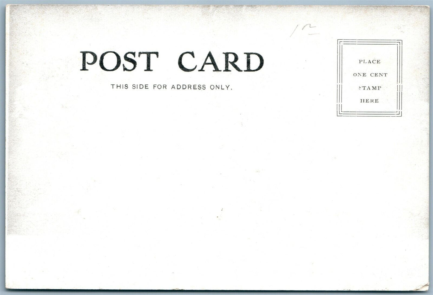 BOSTON MA BOSTONIA ORCHESTRA ANTIQUE POSTCARD