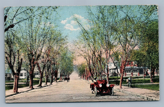 WINCHESTER WA WASHINGTON STREET ANTIQUE POSTCARD