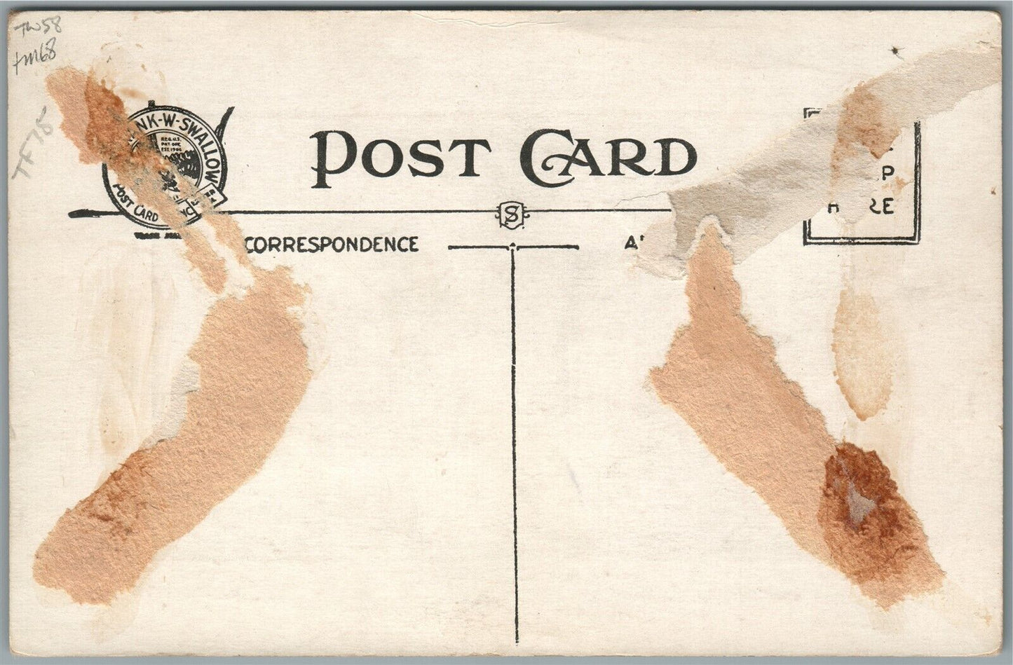 WINNISQUAM NH RAILROAD STATION RAILWAY DEPOT ANTIQUE POSTCARD