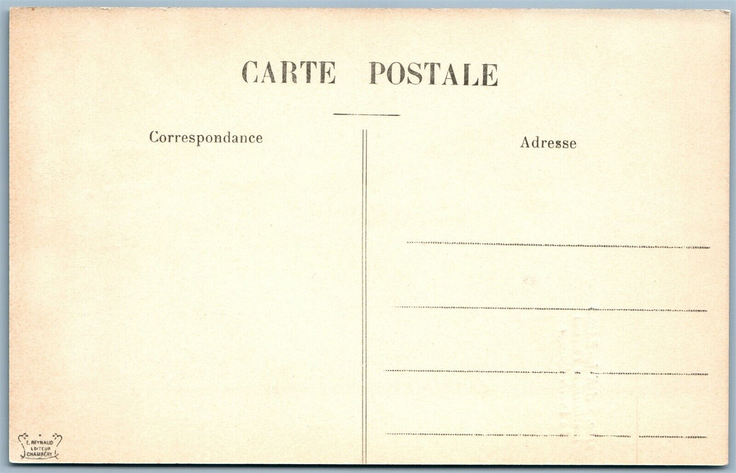 AQUA MASSAGE ANTIQUE POSTCARD