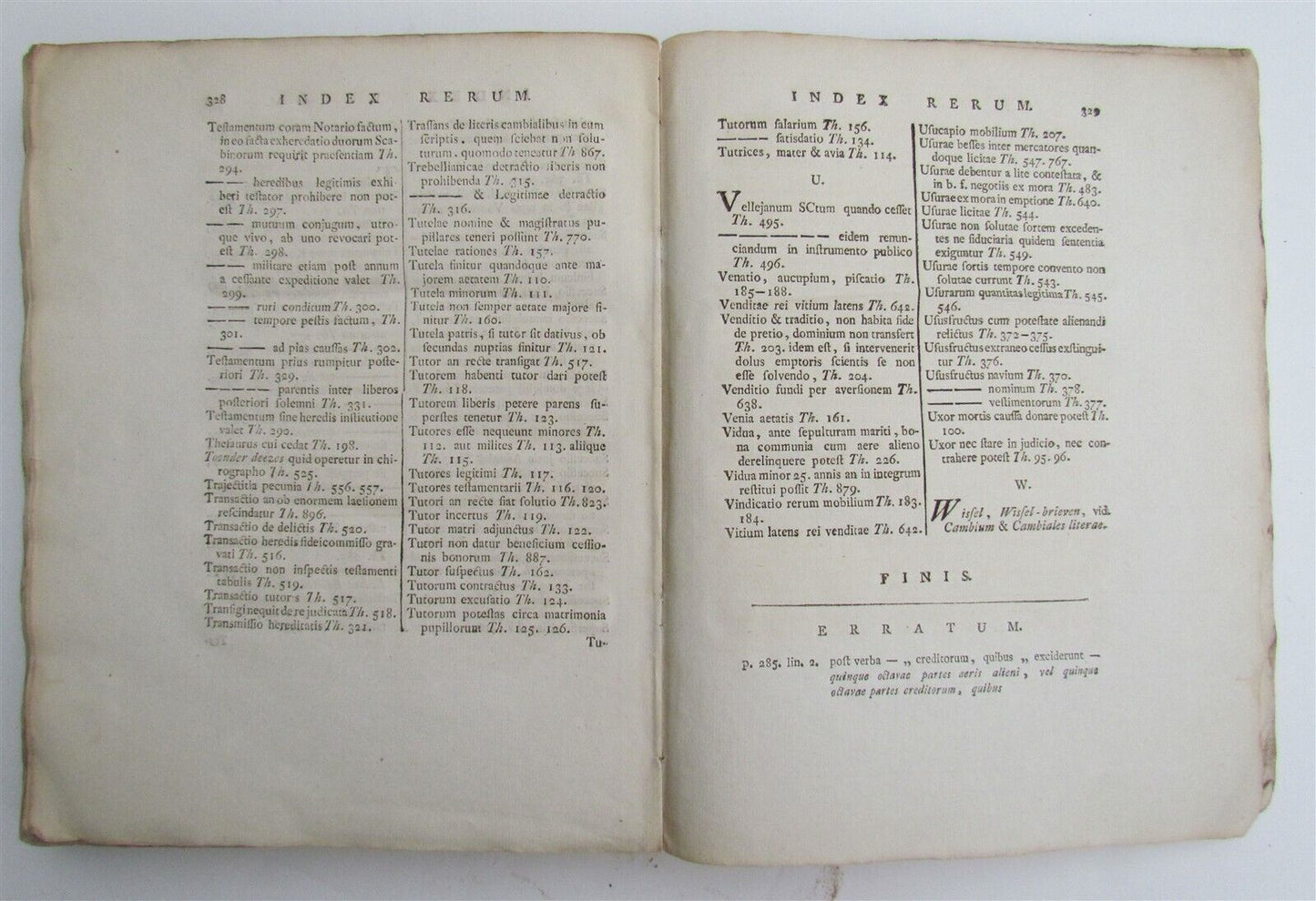 1800 ROMAN DUTCH LAW antique Theses selectae juris Hollandici et Zelandici