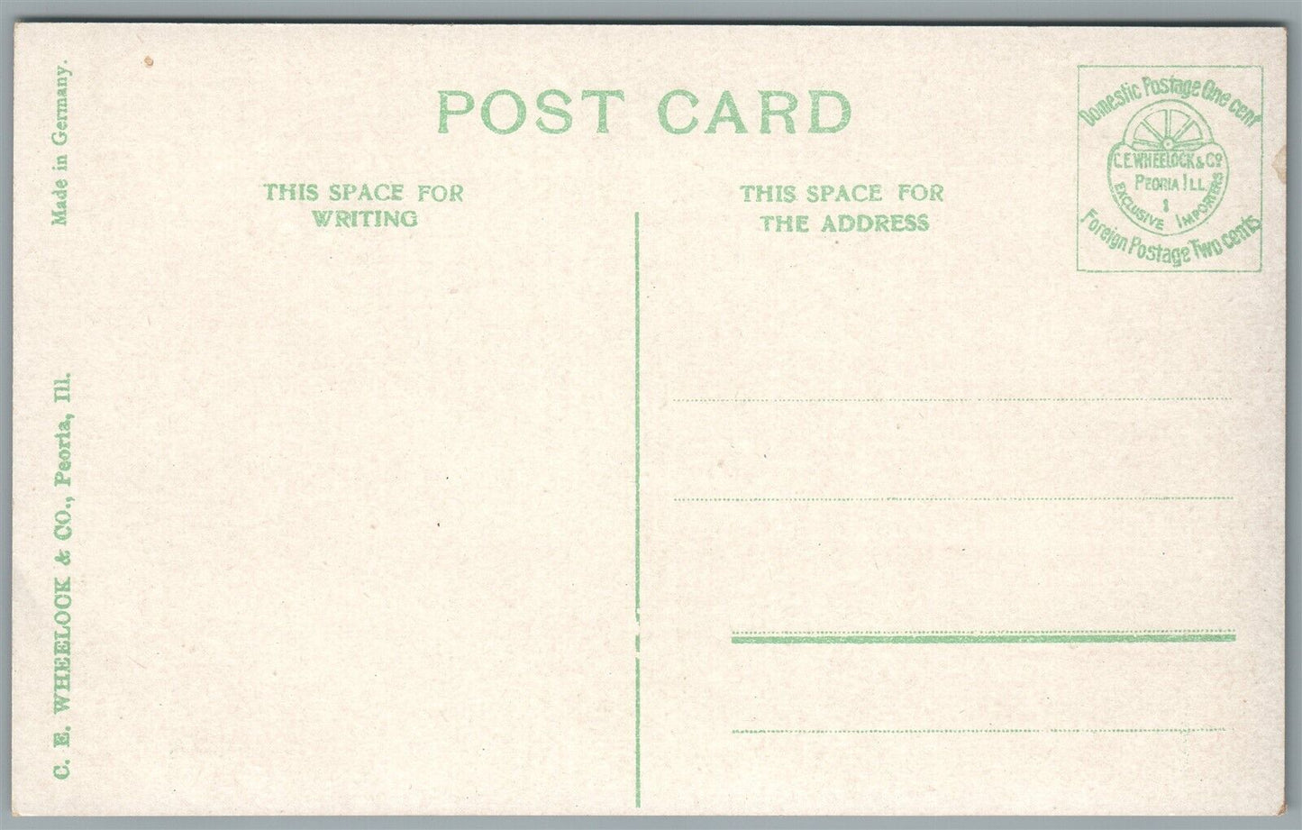 YORK PA FIRE STATION GOODWILL ENGINE HOUSE ANTIQUE POSTCARD