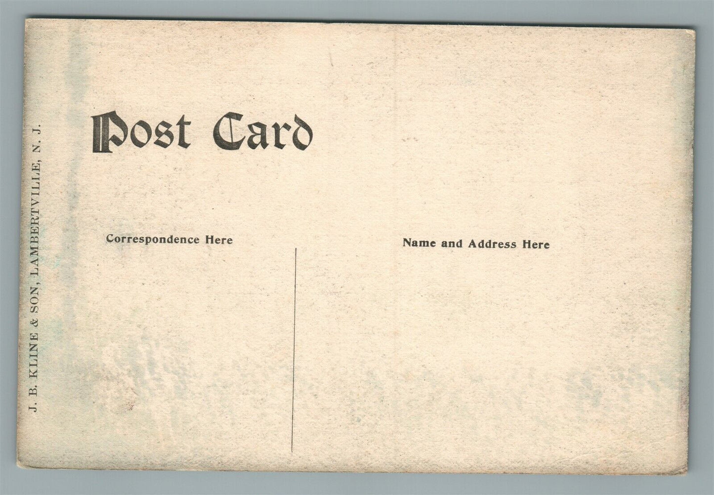 STOCKTON NJ ME CHURCH ANTIQUE POSTCARD
