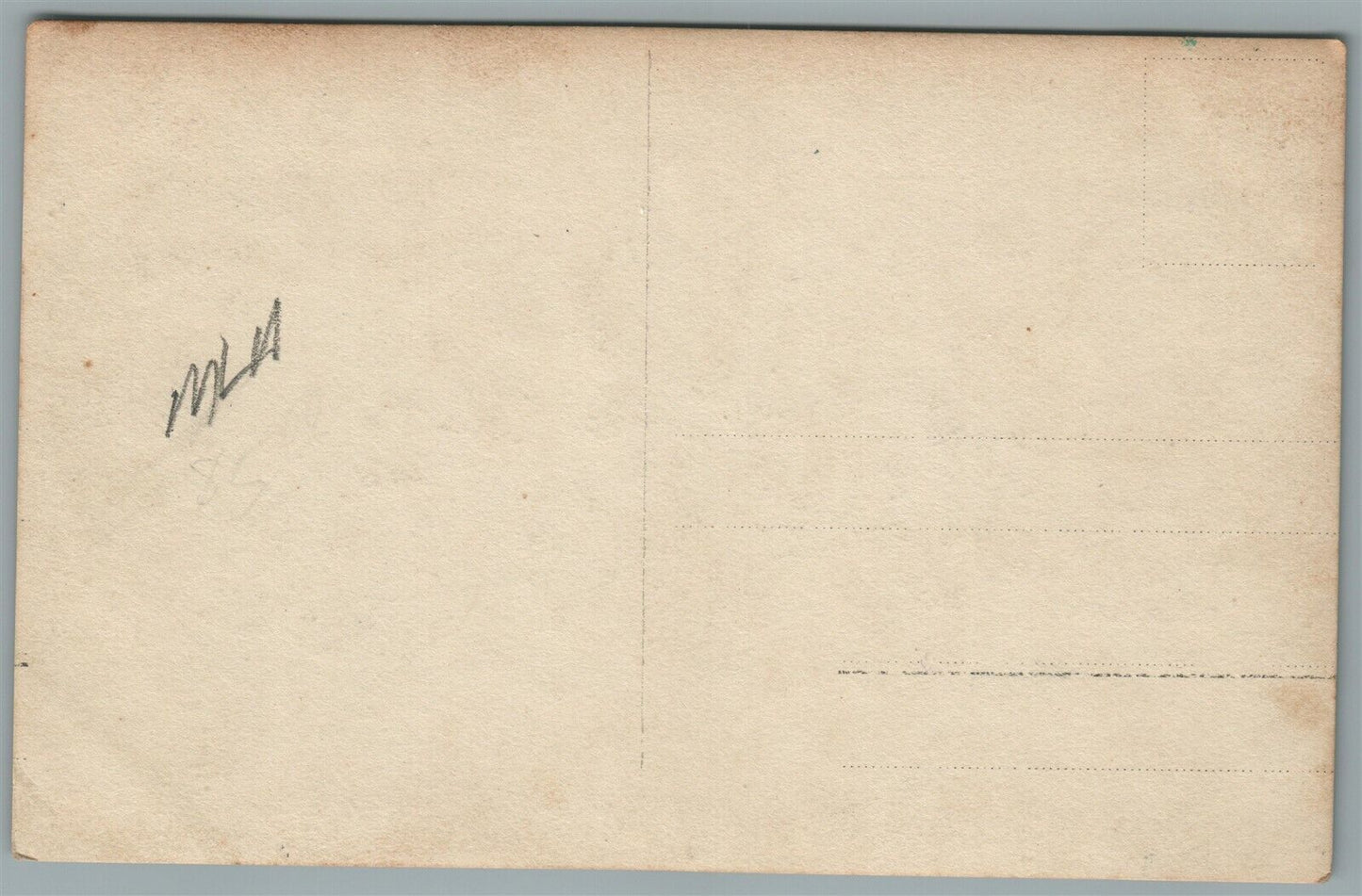 GERMAN SOLDIERS w/ FAMILY WWI ERA ANTIQUE REAL PHOTO POSTCARD RPPC