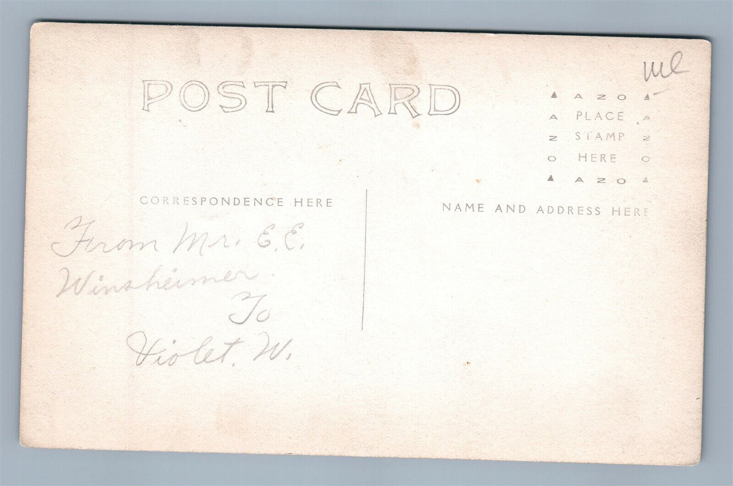 RAILROAD YARDS ANTIQUE REAL PHOTO POSTCARD RPPC train railway