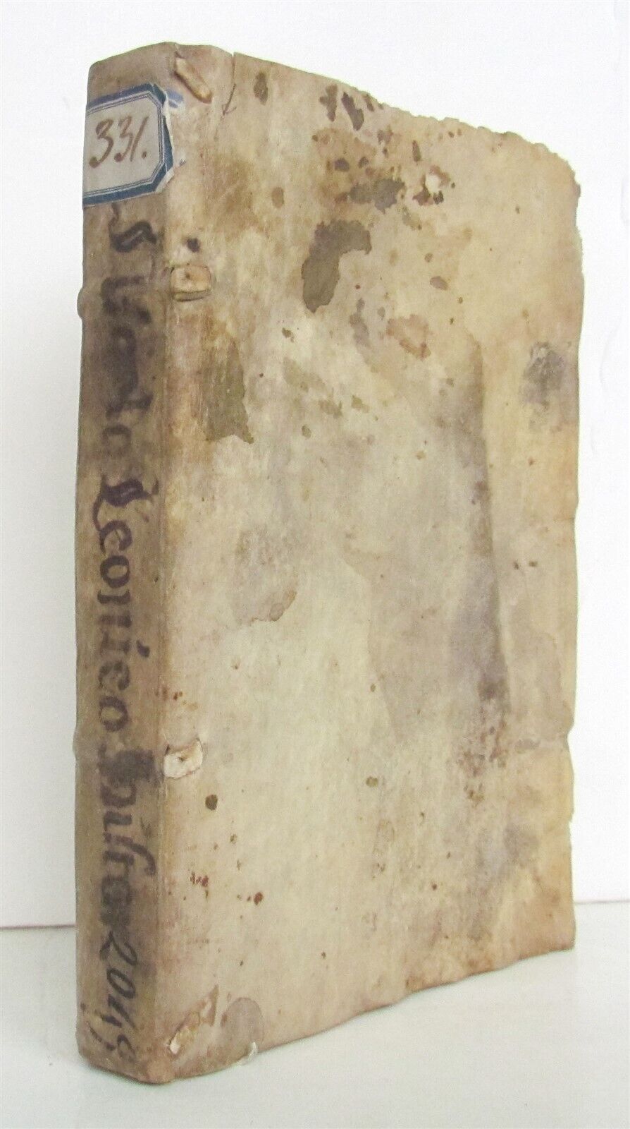 1544 LI TRE LIBRI DE NICOLO LEONICO DE VARIE HISTORIE antique 16th cent. VELLUM