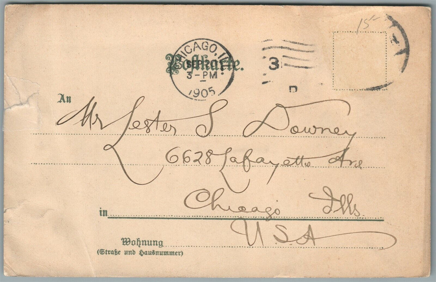 KONSTANZ GERMANY ANTIQUE POSTCARD