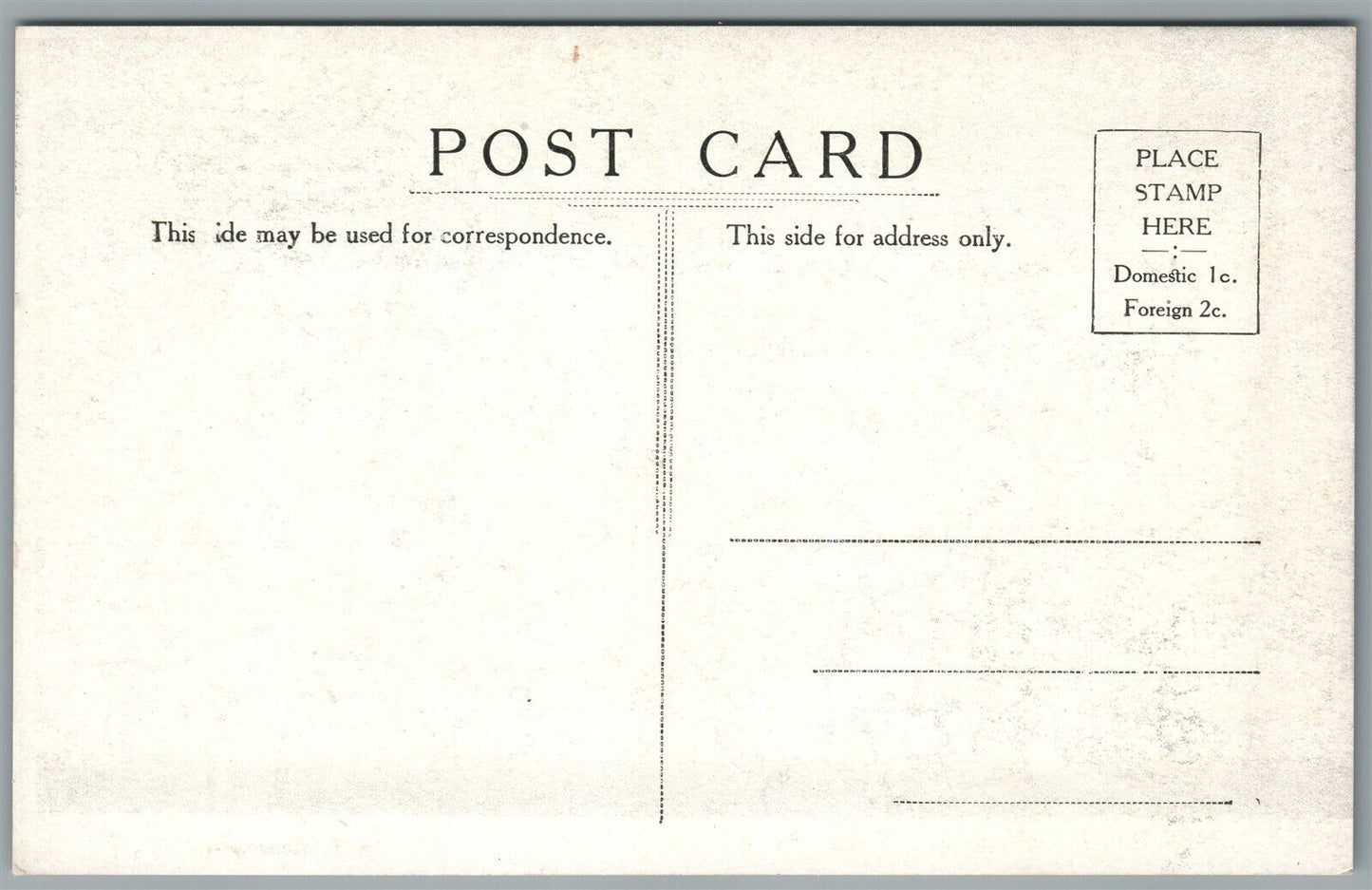 YORK PA SOUTH GEORGE STREET ANTIQUE POSTCARD