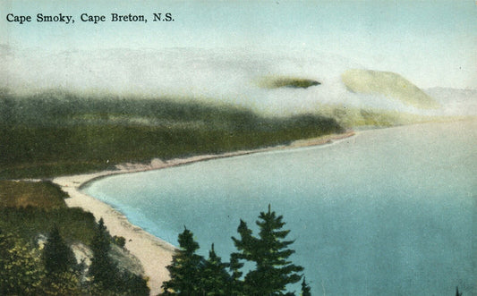CAPE SMOKY CAPE BRETON N.S. CANADA ANTIQUE POSTCARD
