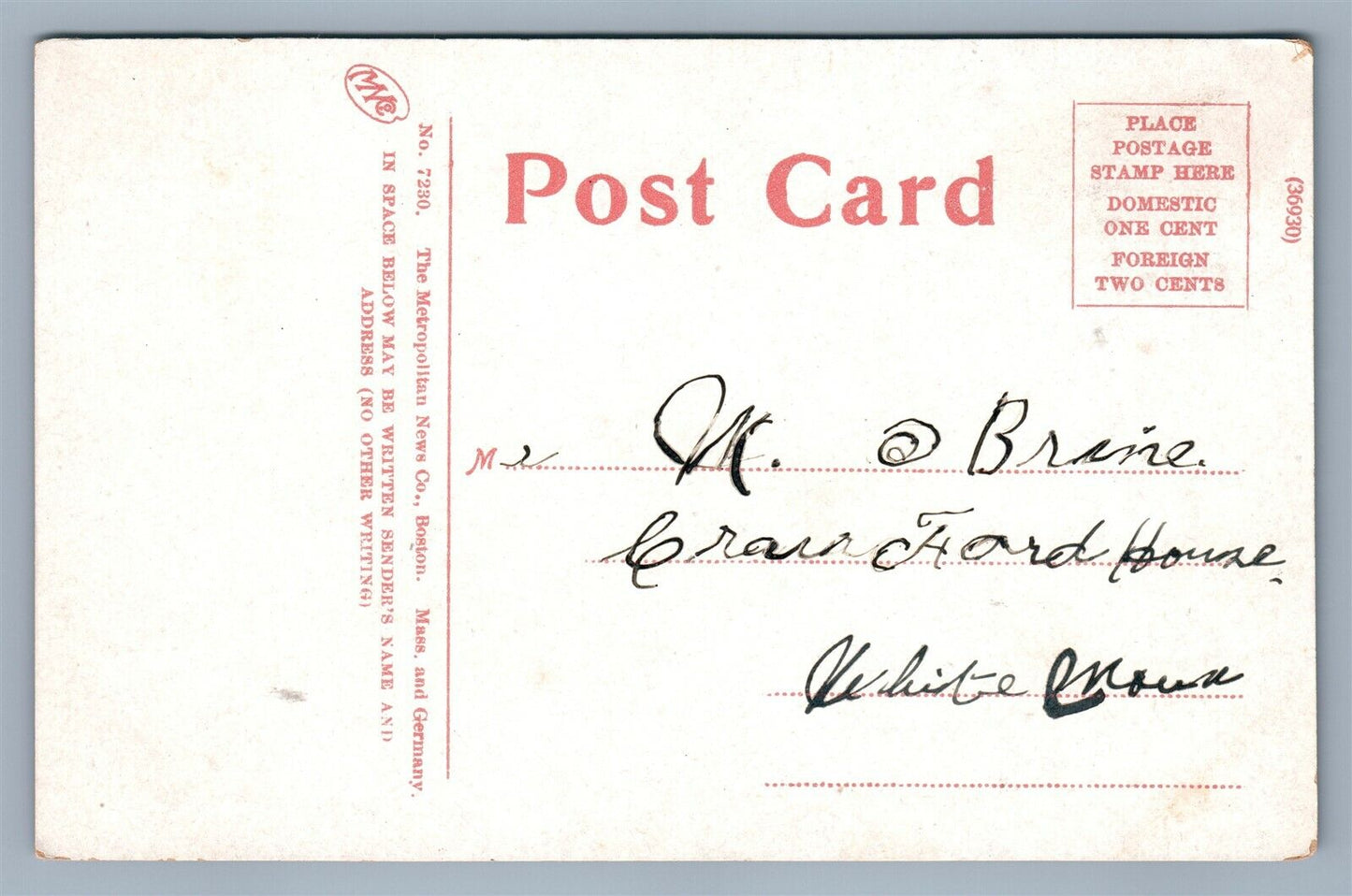 TAUNTON MA BRISTOL COUNTY FAIR GROUNDS ANTIQUE POSTCARD