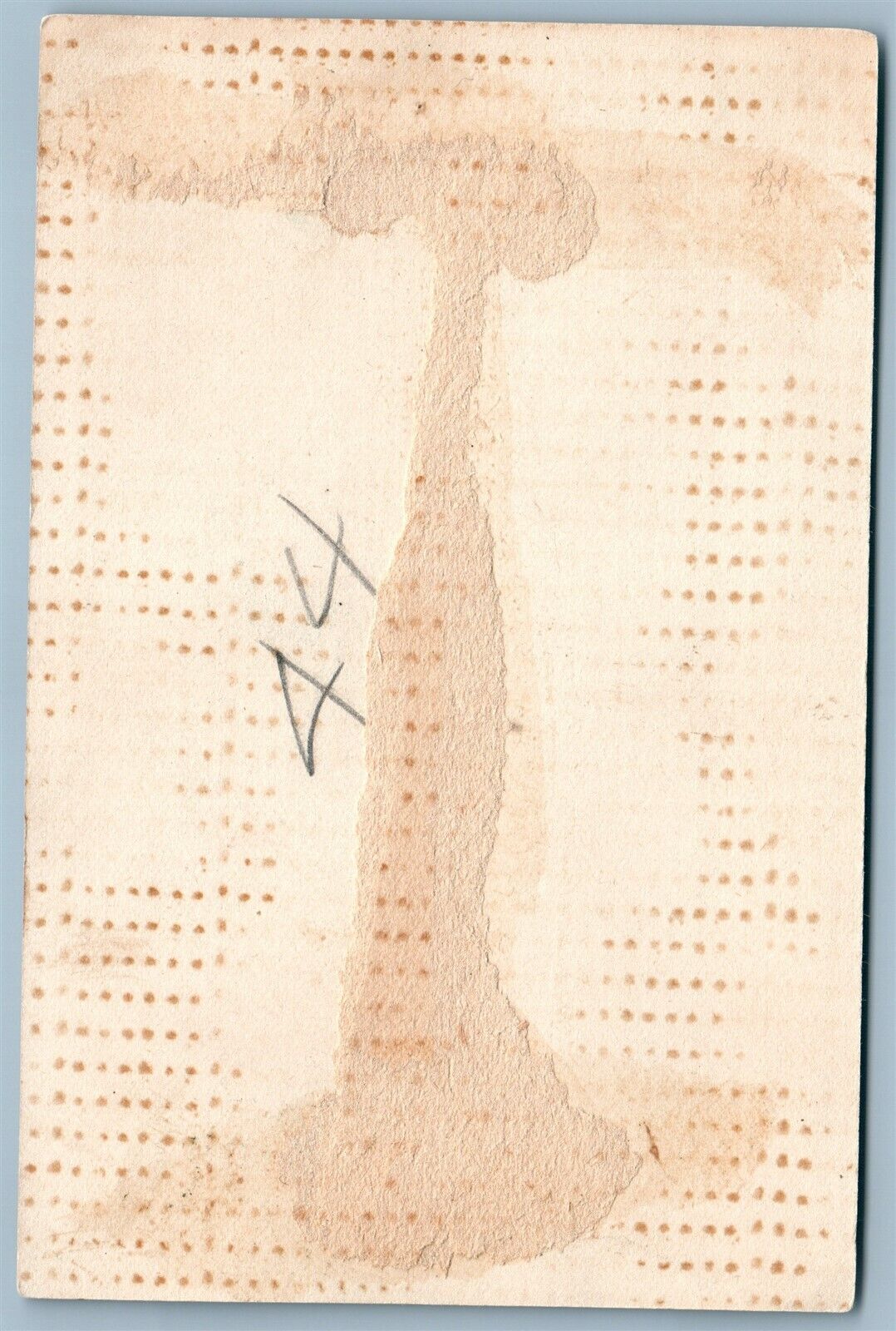 TROY BAZAAR FANCY GOODS ANTIQUE ADVERTISING VICTORIAN TRADE CARD