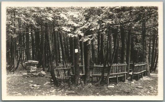 SO. HERO VT BRYANT TEMPLE ANTIQUE REAL PHOTO POSTCARD RPPC
