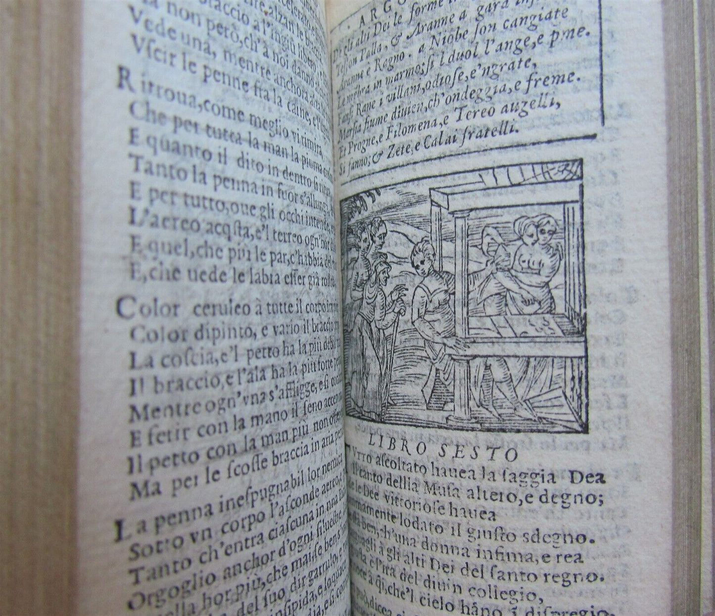 1579 LE METAMORFOSI by OVID ILLUSTRATED w/ 15 woodcuts antique RARE 16th century