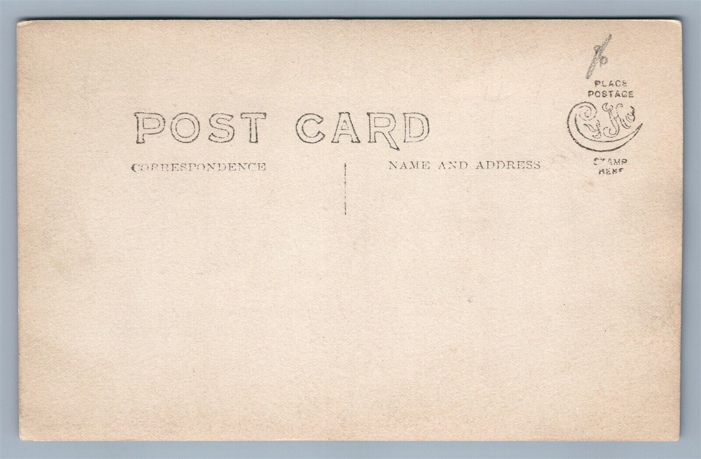 BROOKLYN NY JANES METHODIST EPISCOPAL CHURCH ANTIQUE REAL PHOTO POSTCARD RPPC