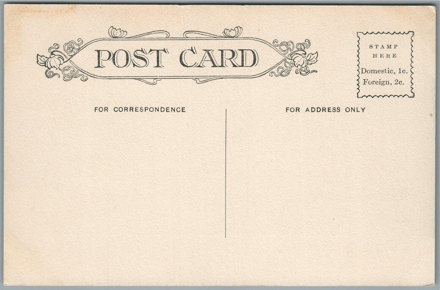 WILLIAMSPORT PA THE BOULEVARD ANTIQUE POSTCARD