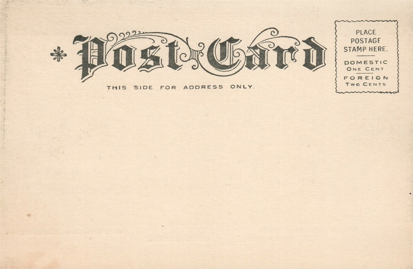 COAL LOCOMOTIVE UNDIVIDED ANTIQUE POSTCARD train railway