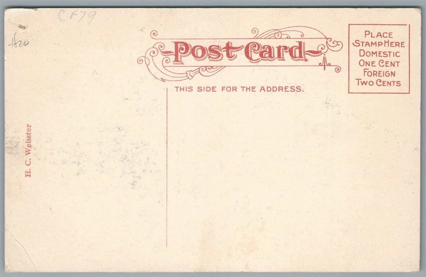 SILVER CREEK NY WINDSOR HOUSE ANTIQUE POSTCARD