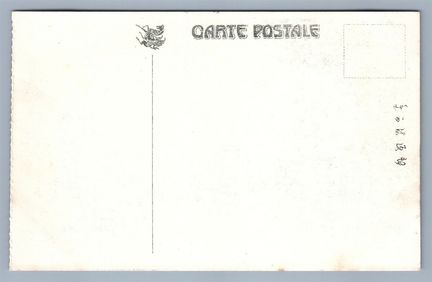 JAPAN AOMORI PREFECTUAL OFFICE ANTIQUE Japanese POSTCARD