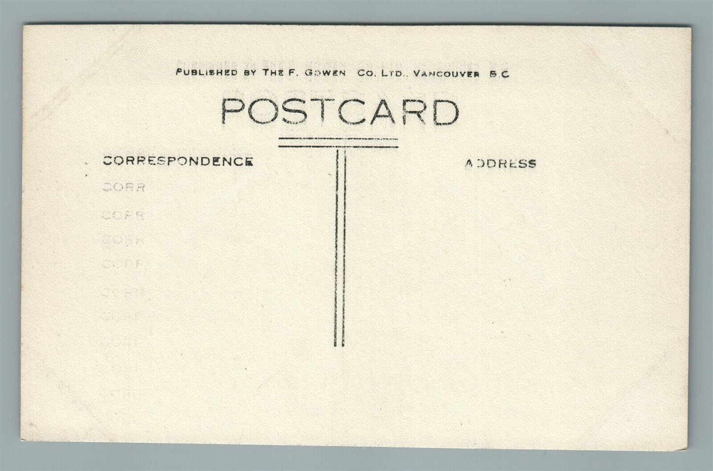 YALE BC CANADA FRASER RIVER VINTAGE REAL PHOTO POSTCARD RPPC railway tracks