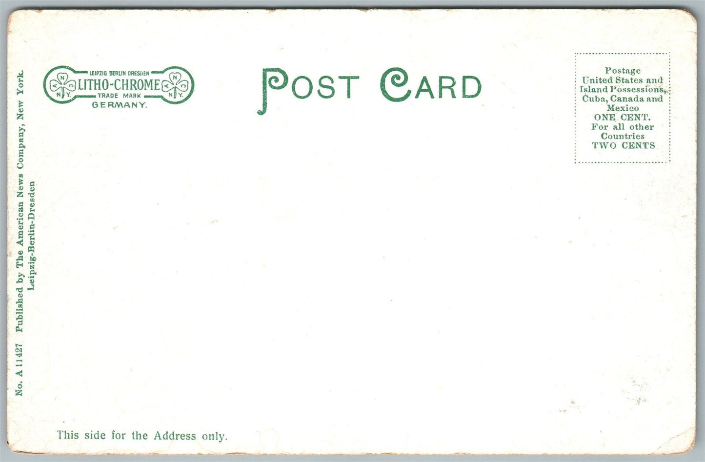 PITTSTON PA CAMPBELLS LEDGE & SUSQUEHANNA RIVER ANTIQUE POSTCARD