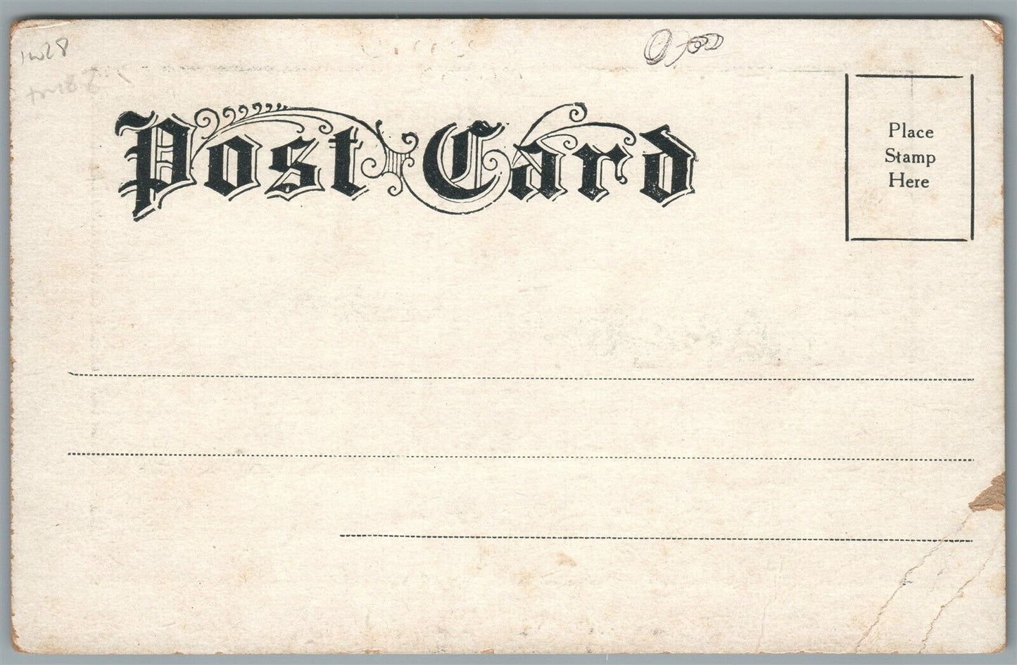 CHARLESTOWN RI SOUND VIEW HOUSE ANTIQUE POSTCARD