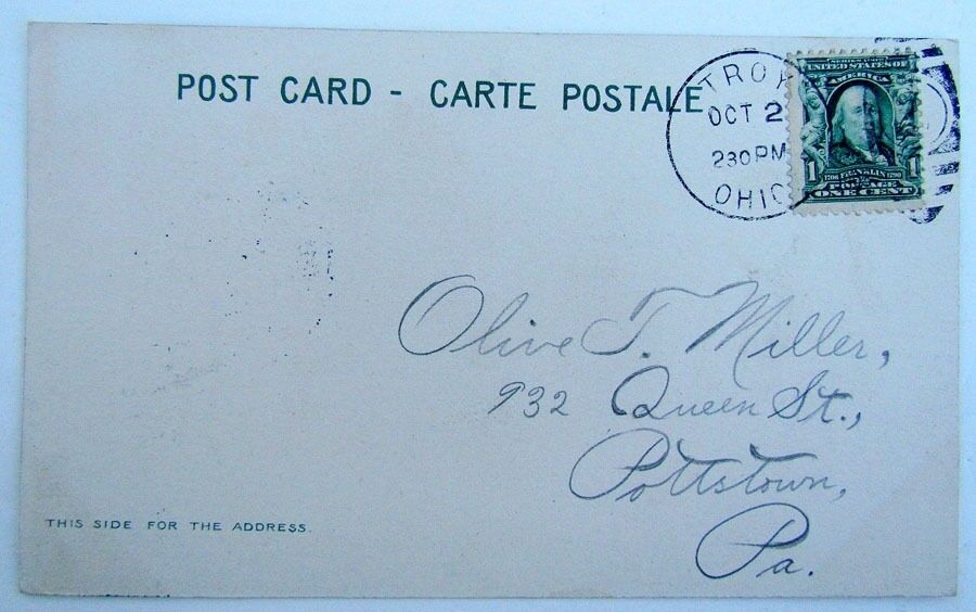 VINTAGE POSTCARD - GLOVERNOOK, HOME FOR THE BLIND,MT.HEALTHY NEAR CINCINNATI OH