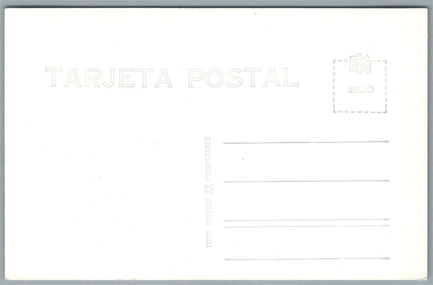 MEXICO LAS DOS GARITAS NOGALES VINTAGE REAL PHOTO POSTCARD RPPC