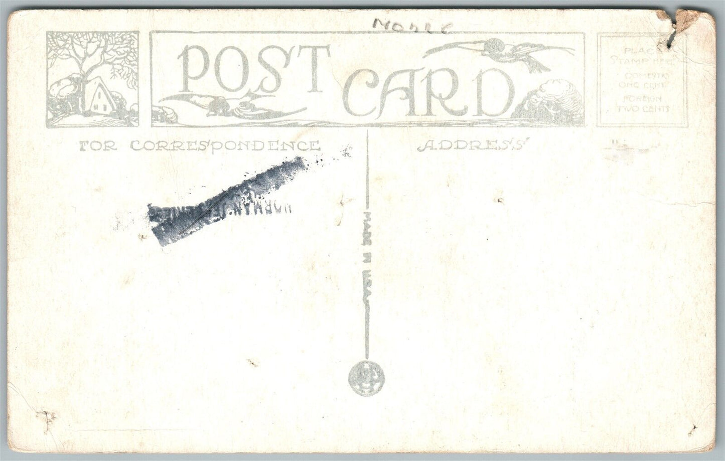 HENRYVILLE PA THE NEILL BUNGALOW ANTIQUE POSTCARD