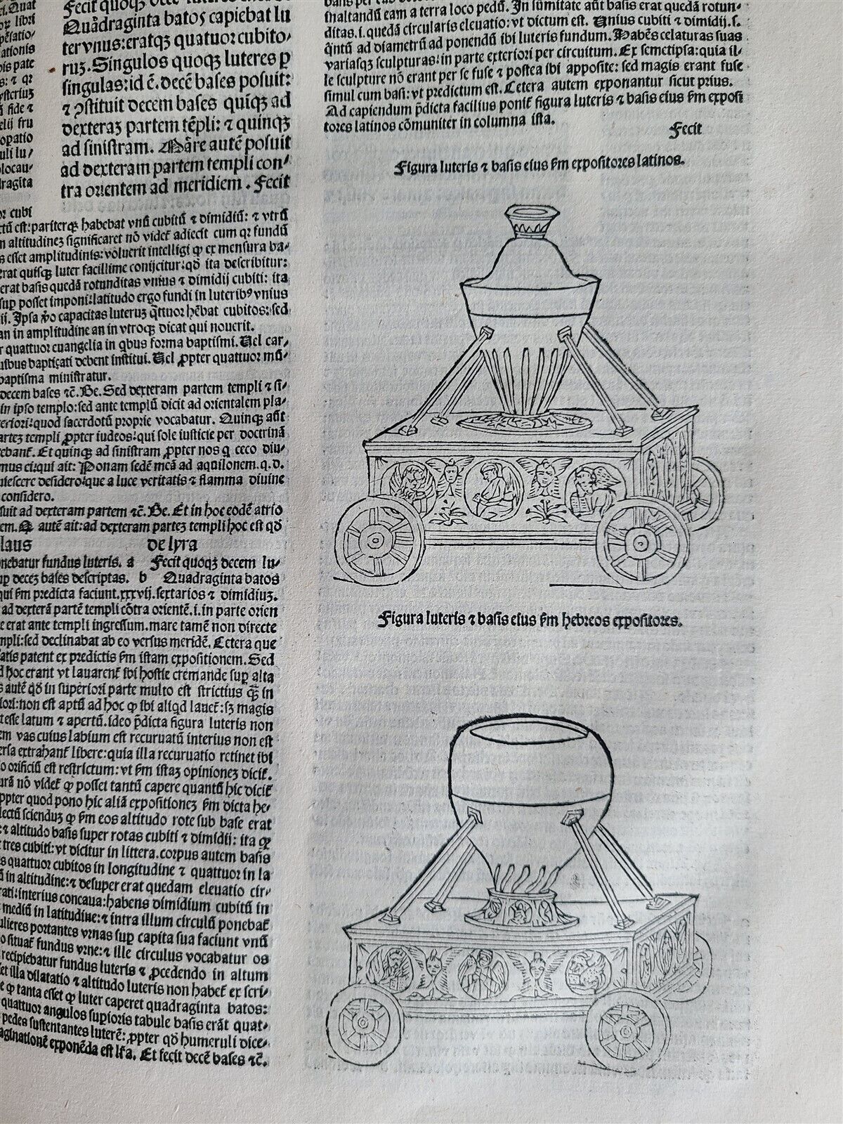 1495 INCUNABULA BIBLE 3 FOLIO VOLUMES COMPLETE antique ILLUSTRATED BIBLIA LATINA