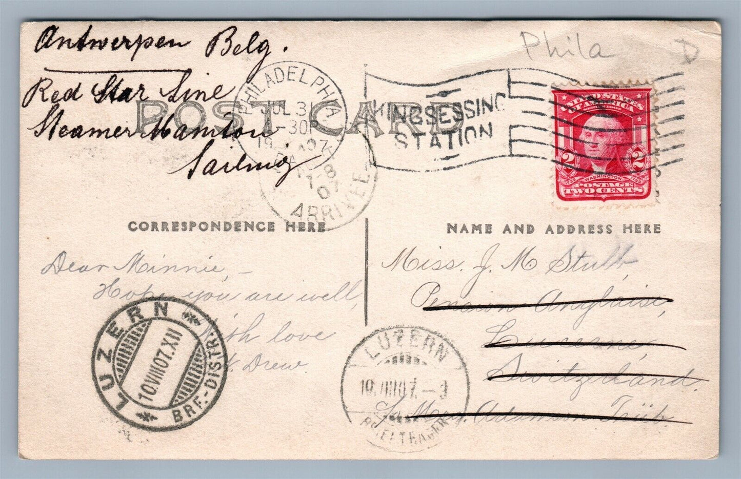 PHILADELPHIA PA ELKS' CONVENTION COURT OF HONOR ANTIQUE REAL PHOTO POSTCARD RPPC