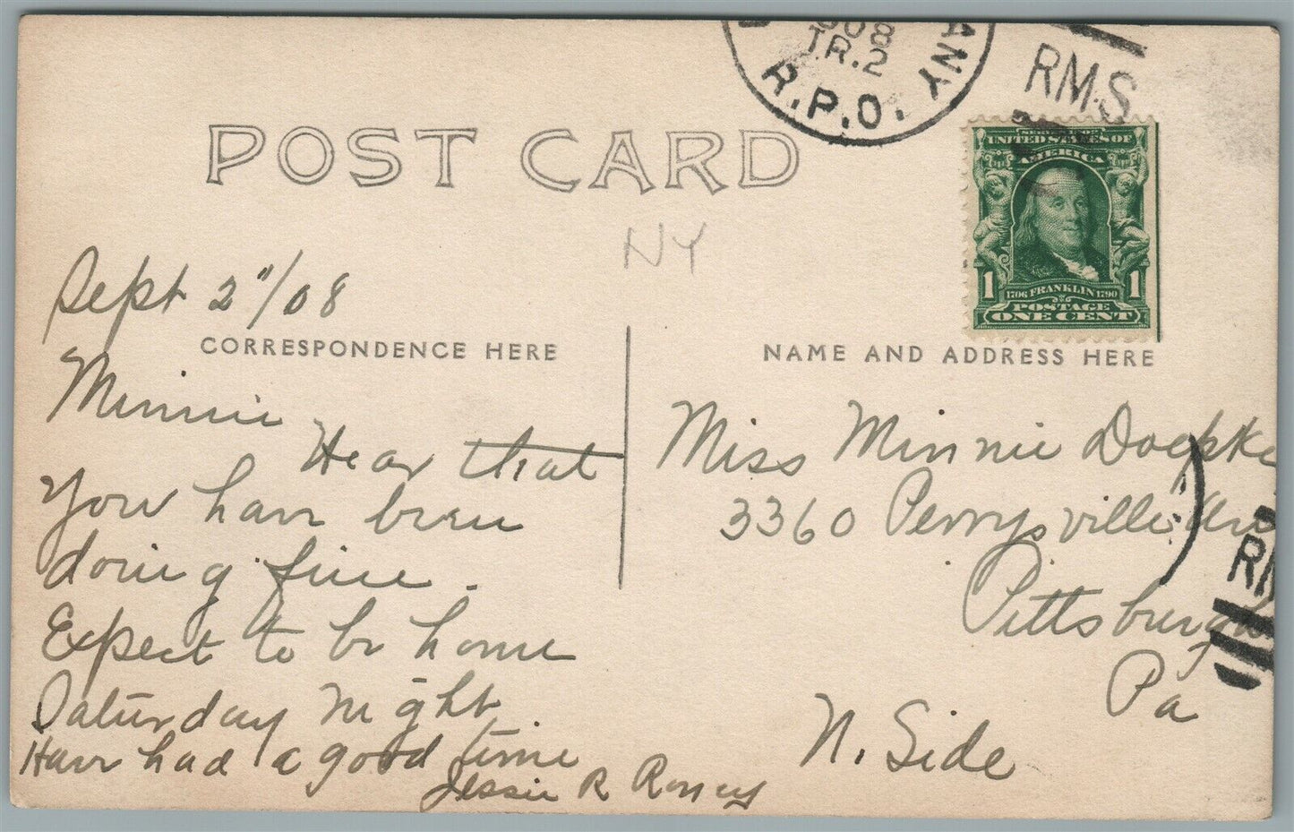 LAKE CHAMPLAIN NY SUMMER CAMP ANTIQUE REAL PHOTO POSTCARD RPPC