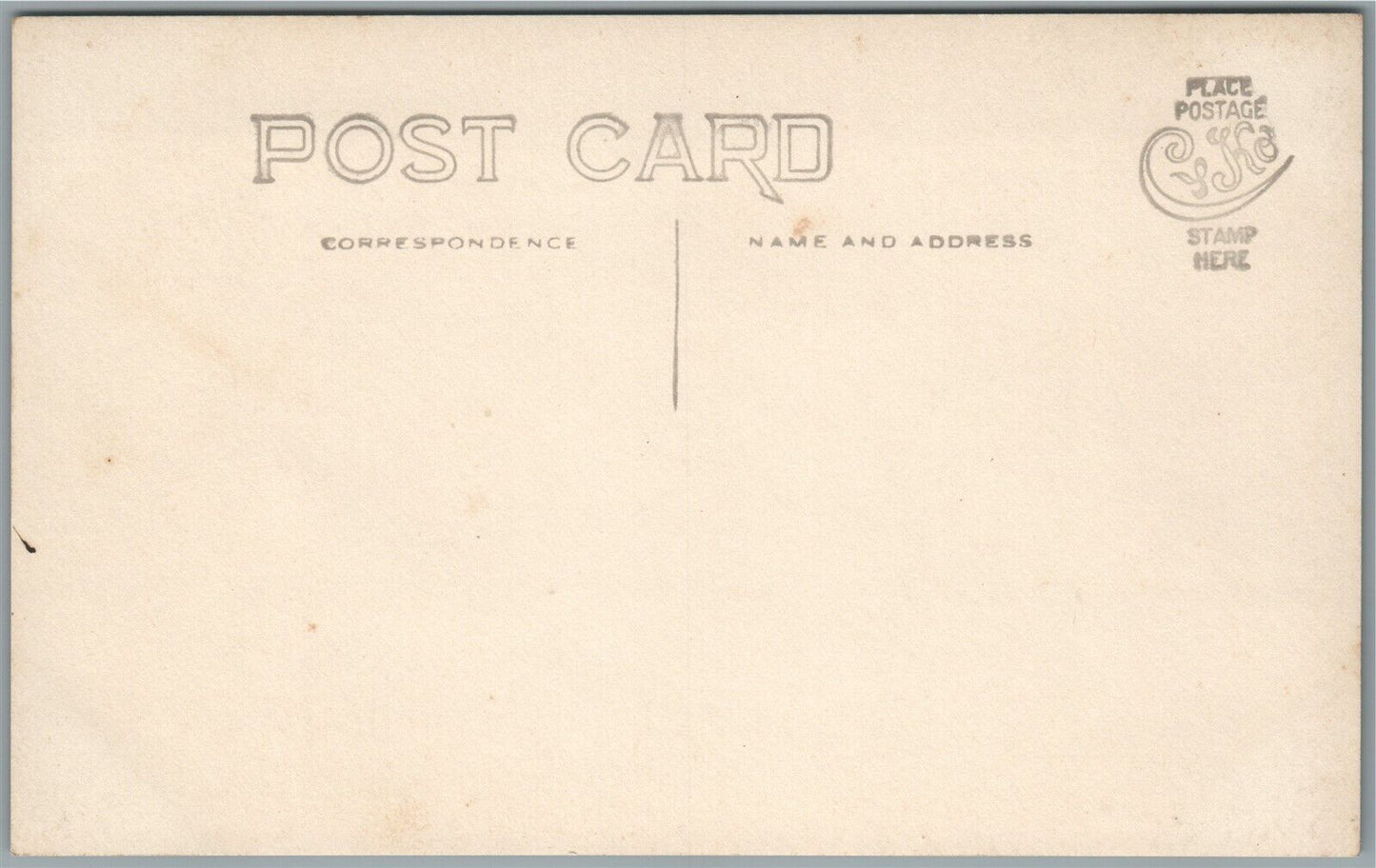 JAMAICA VT STREET VIEW ANTIQUE REAL PHOTO POSTCARD RPPC