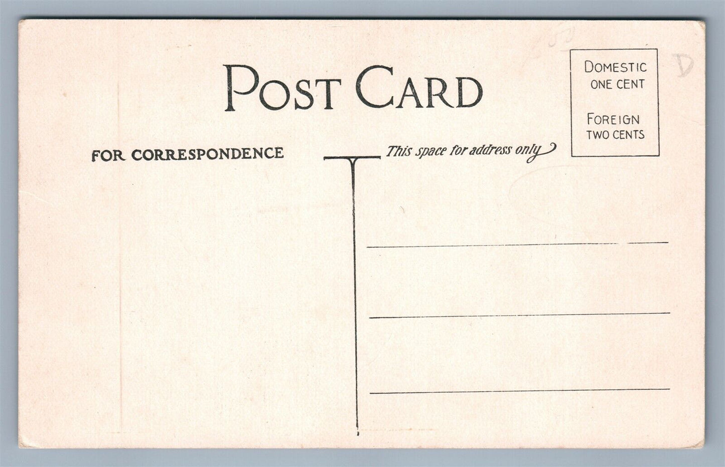 EARLY AVIATION AEROPLANE GRAHAME WHITE IN FLIGHT ANTIQUE POSTCARD