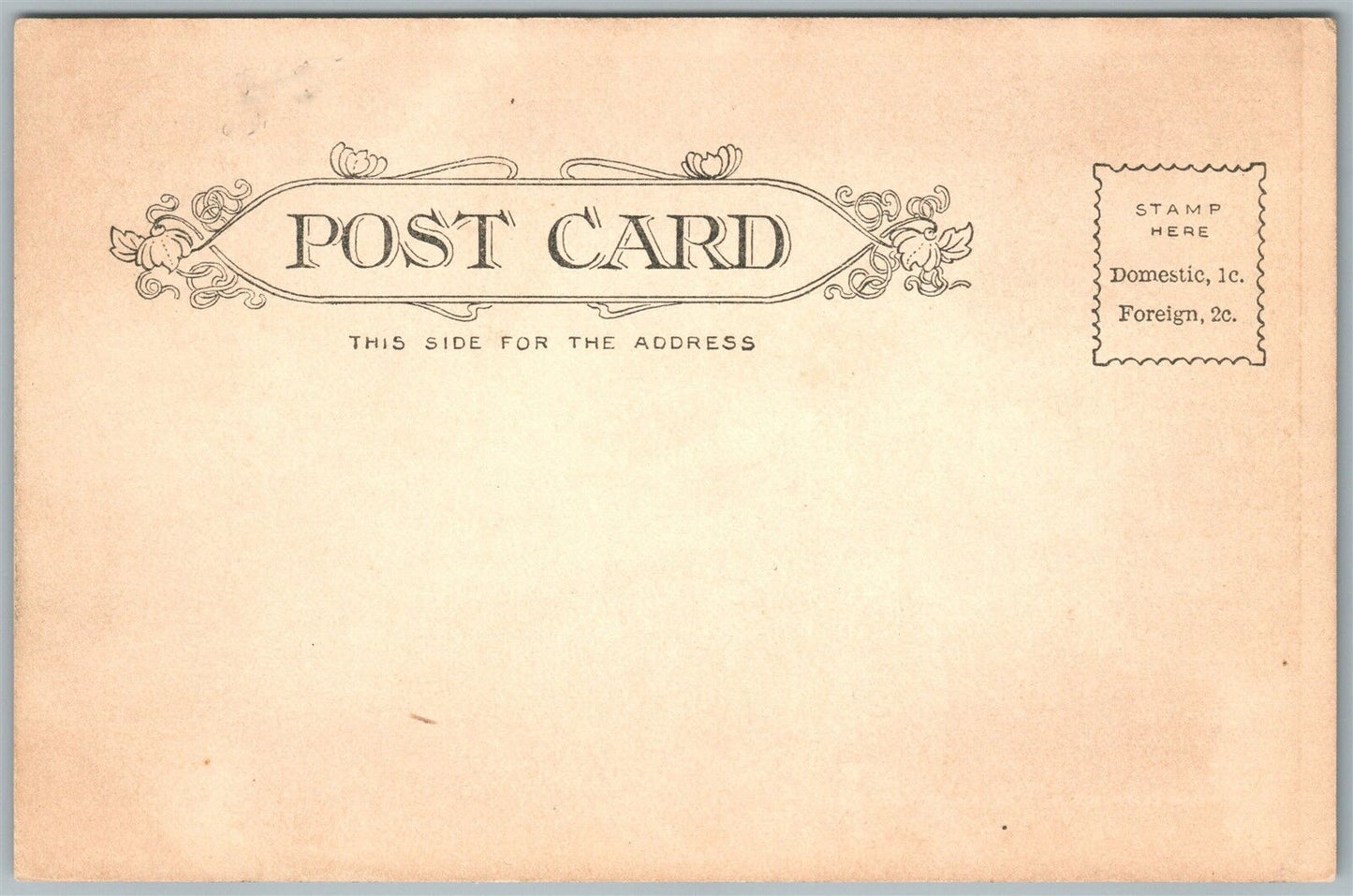 NORTH WATER GAP PA EILENBERGER'S MILLS UNDIVIDED ANTIQUE POSTCARD