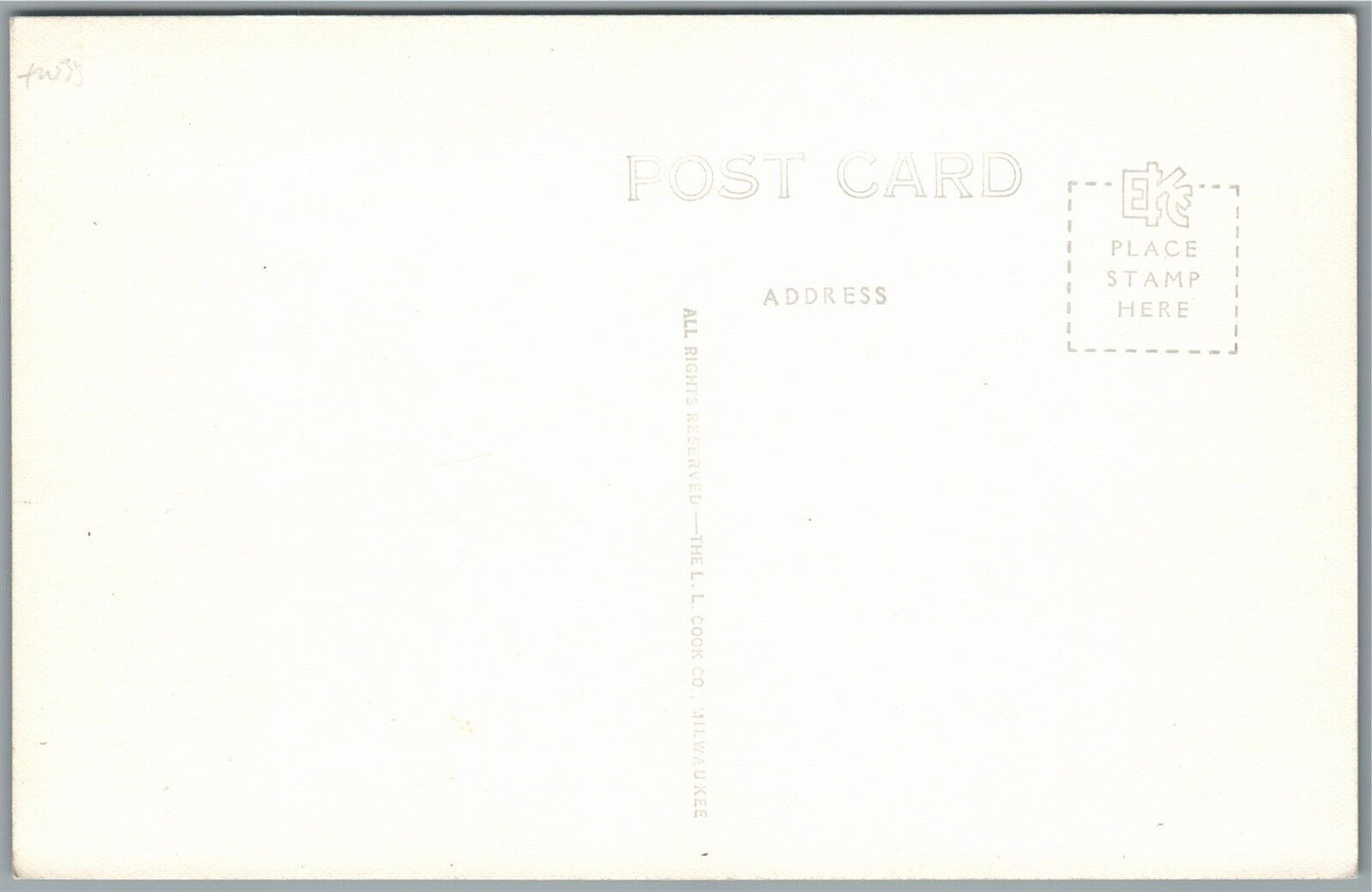 MISSOURI VALLEY IA HIGH SCHOOL VINTAGE REAL PHOTO POSTCARD RPPC