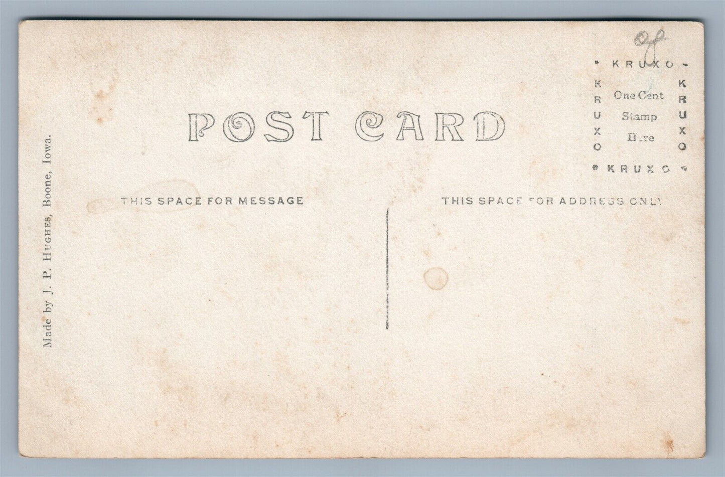 RYAN IA GERMAN LUTHERAN CHURCH ANTIQUE REAL PHOTO POSTCARD RPPC