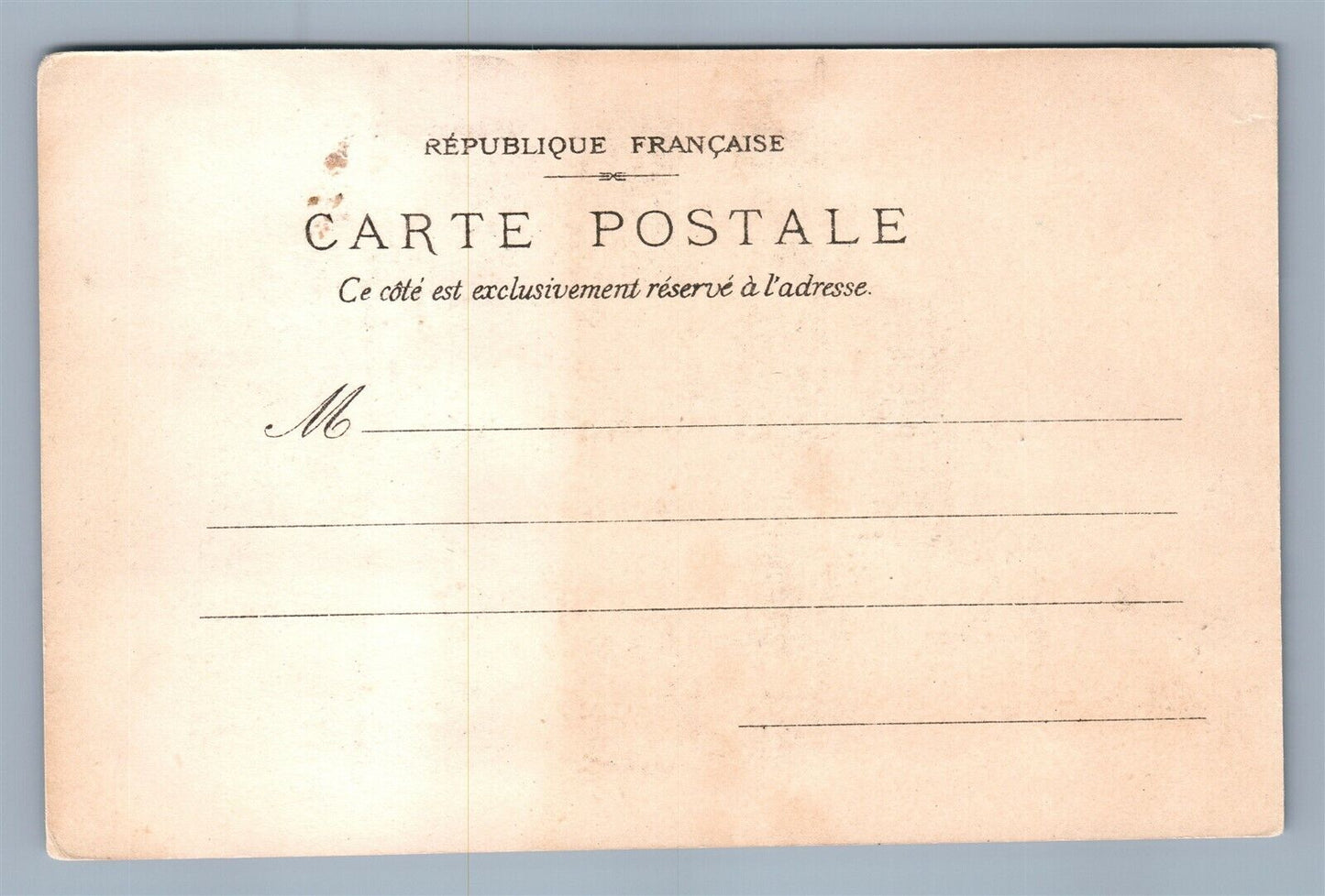 1900 PARIS EXPOSITION ANTIQUE POSTCARD PAVILLION DE LA BOSNIE SPANGLED APPLIQUE