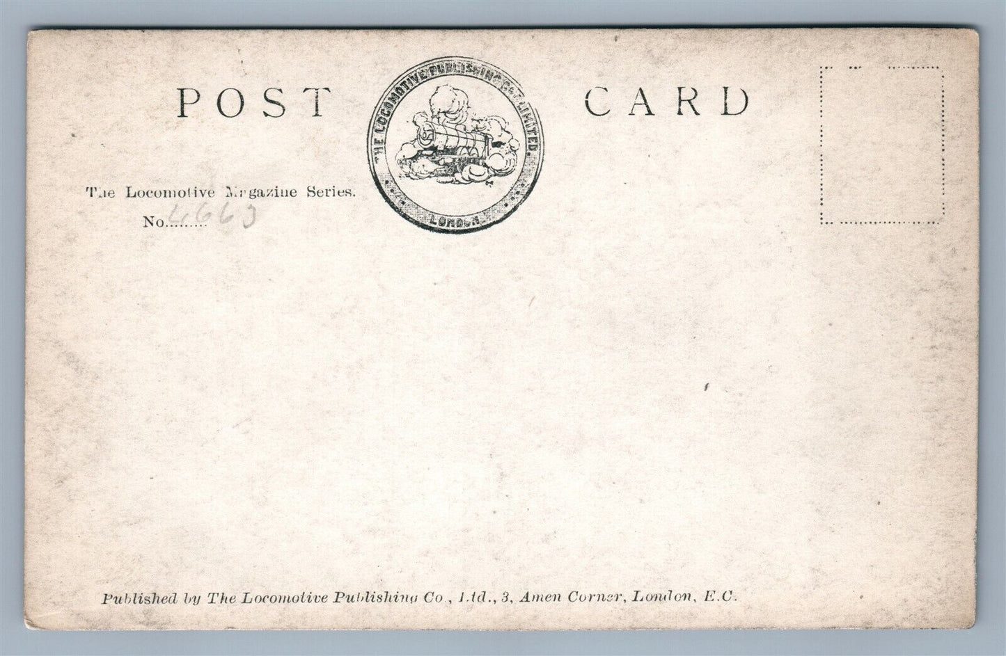 LOCOMOTIVE BRITISH TRAIN ANTIQUE REAL PHOTO POSTCARD RPPC railroad railway GNR