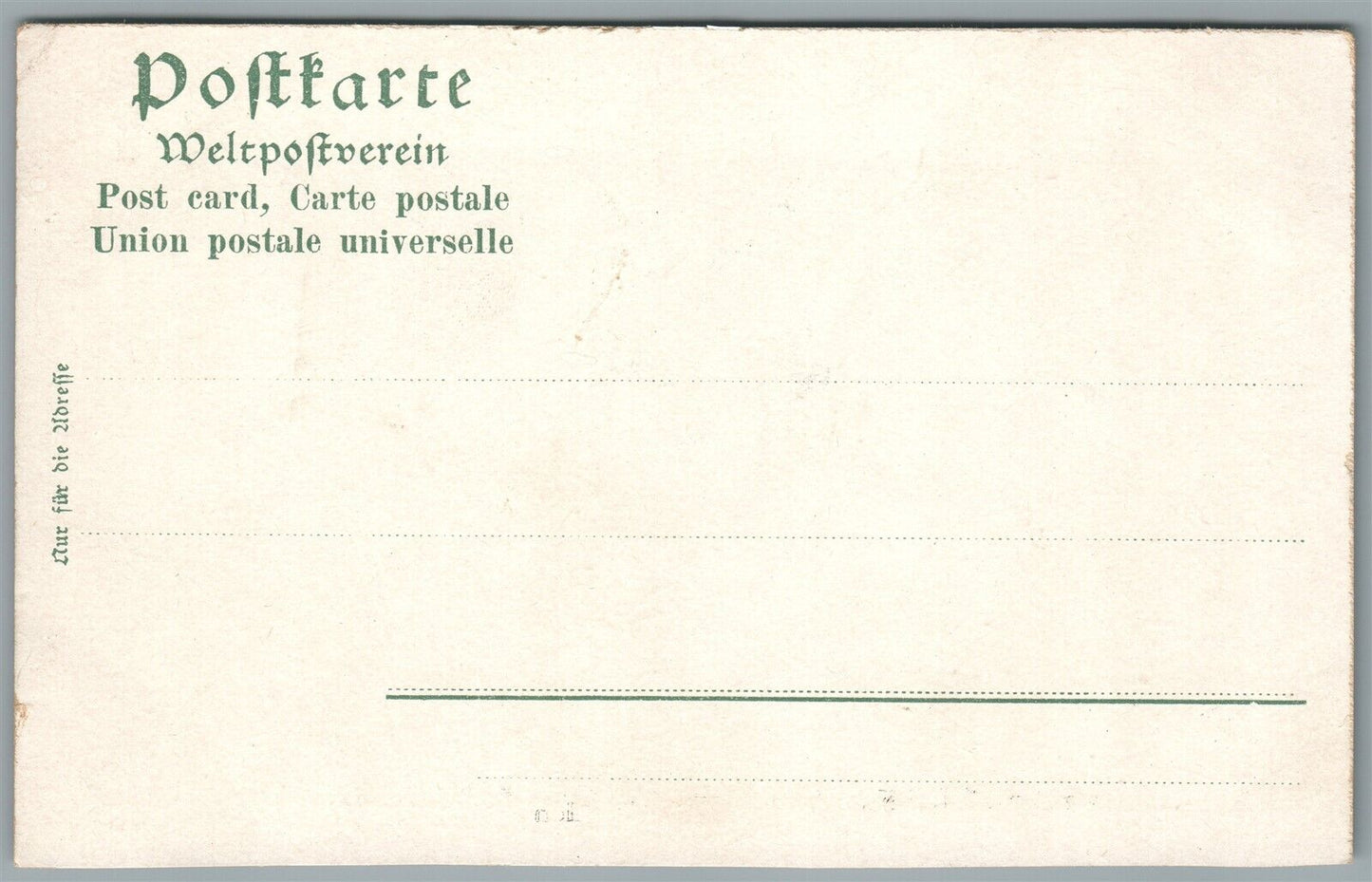 DAMPFER PRINZESS ALICE ANTIQUE POSTCARD