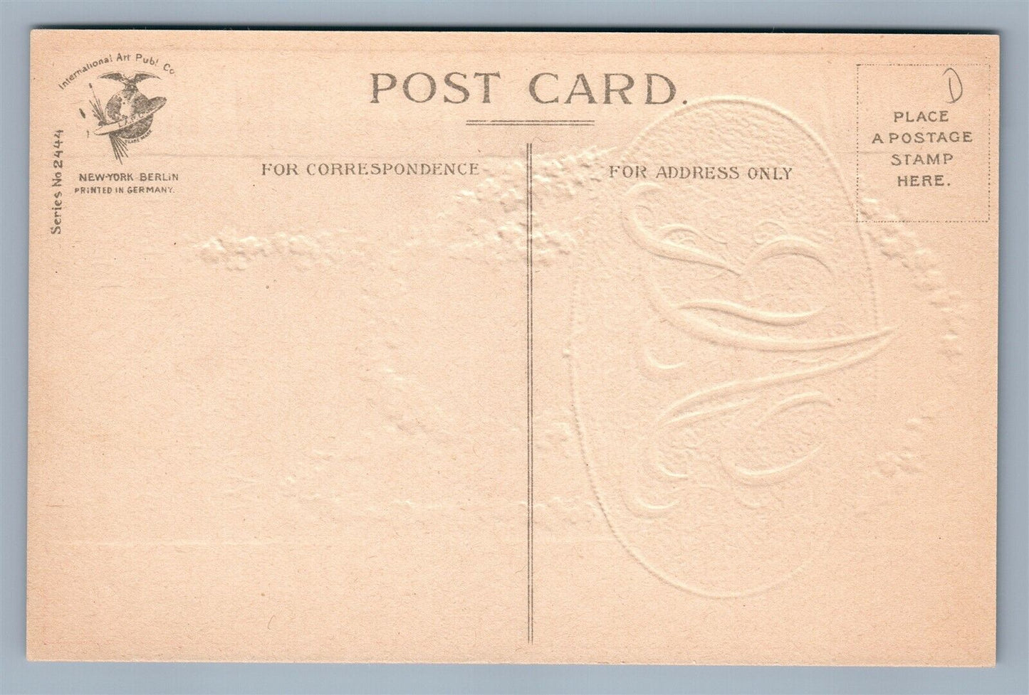 GAR ARTIST SIGNED CLAPSADDLE ANTIQUE POSTCARD sweet land of liberty